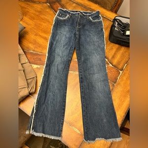 low rise, y2k flare jeans